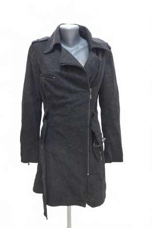 Dámsky zimný kabát Clockhouse / Ckh, farba sivá, veľkosť M