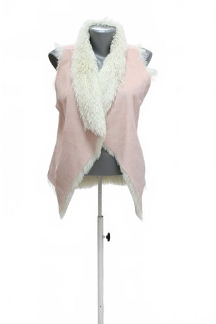 Dámska vesta Gate, farba ružová, veľkosť XS