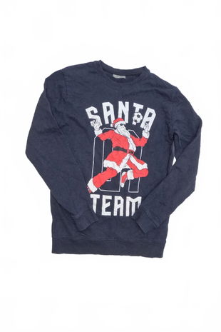 Chlapčenská mikina Boys Destination s potlačou, farba modrá, veľkosť 170