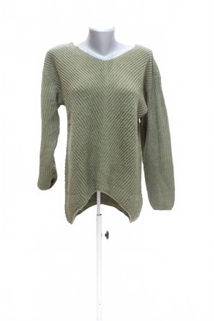 Dámsky sveter Ever.me, farba zelená, veľkosť M