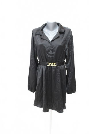 Dámske šaty Amisu, farba čierna, veľkosť 44