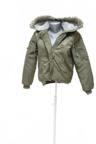 Dámska zimná bunda Genesis, farba khaki, veľkosť M