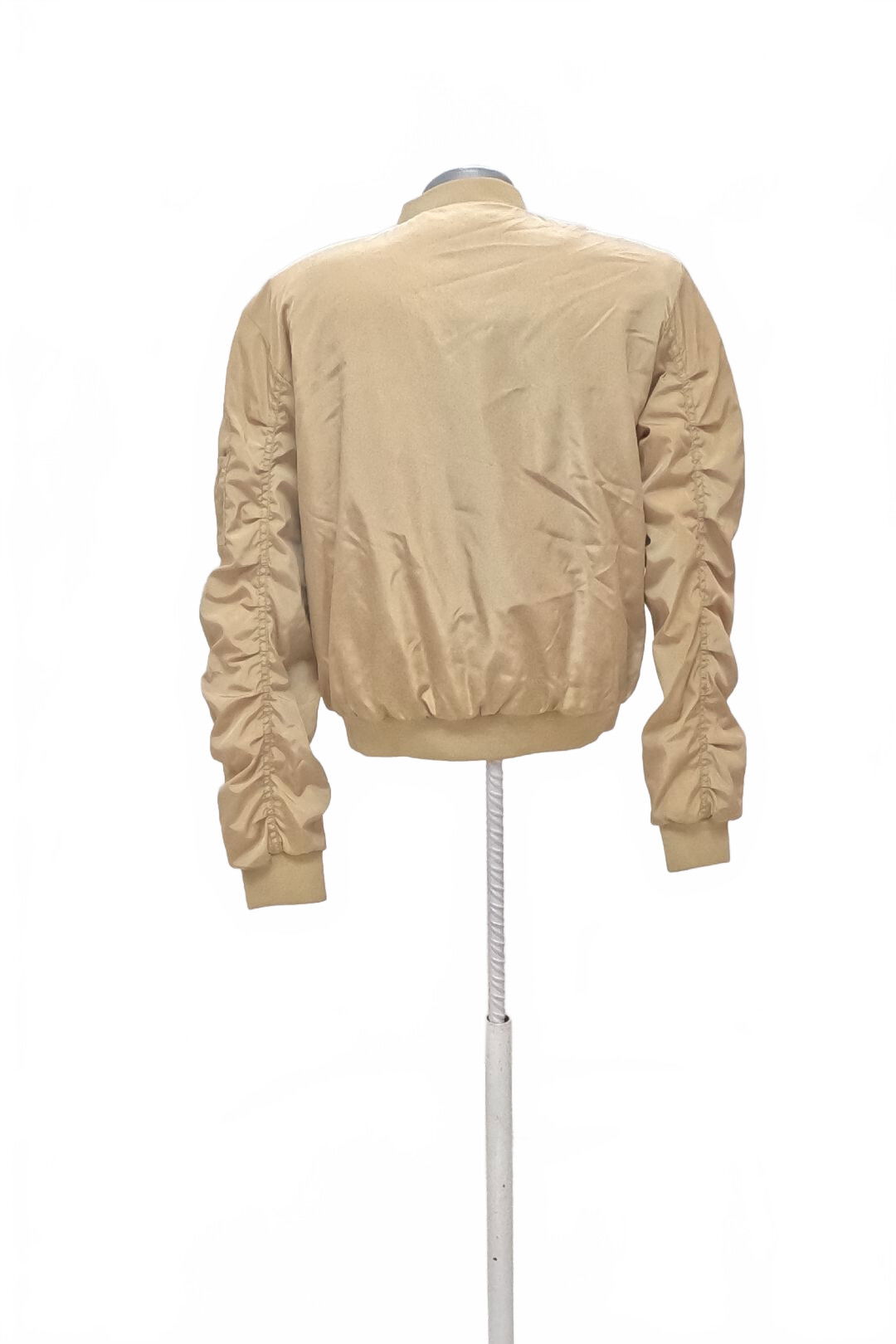 Dievčenská bunda Page One, farba béžová, veľkosť 170