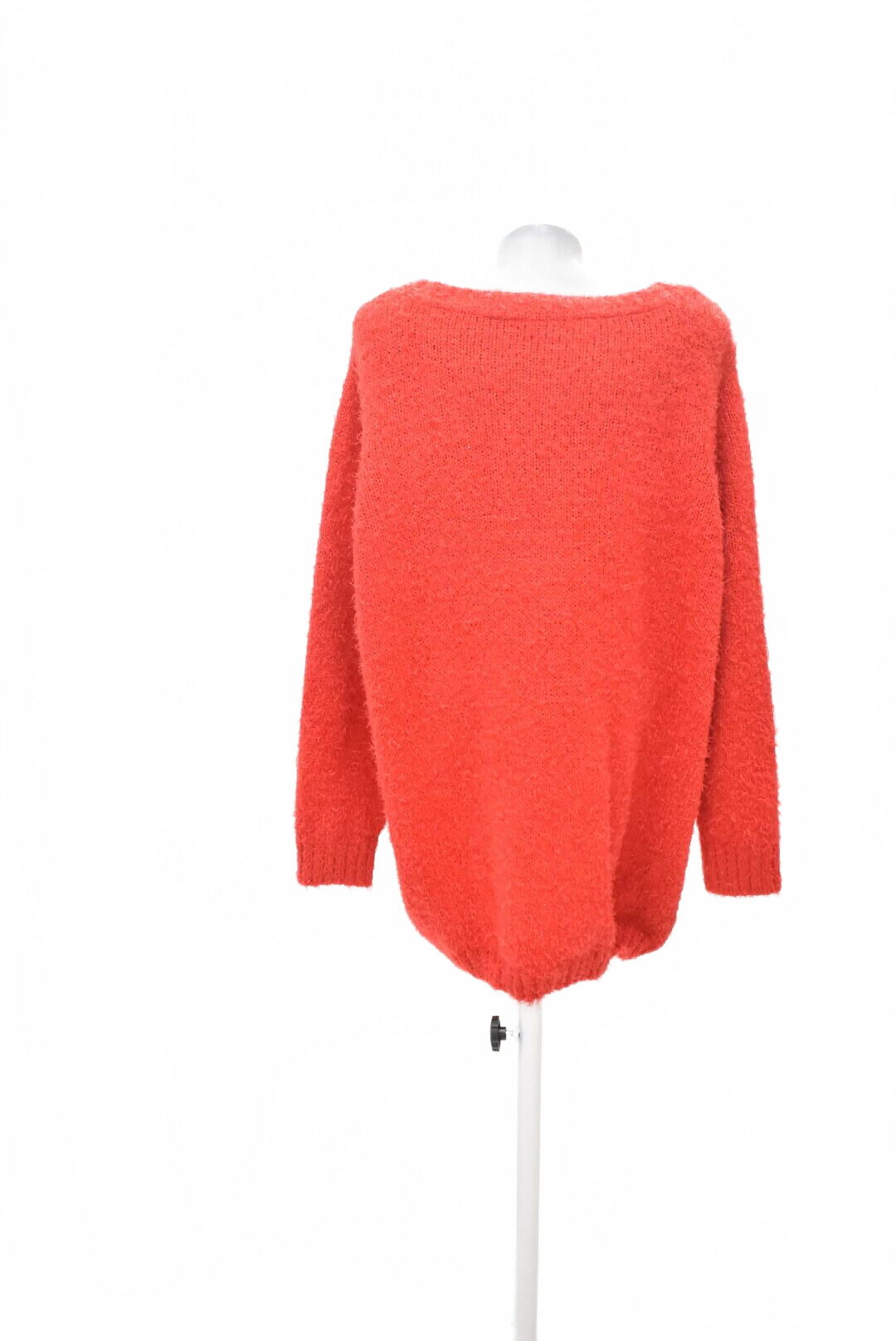 Dámský svetr Bpc Bonprix Collection, barva červená, velikost 52