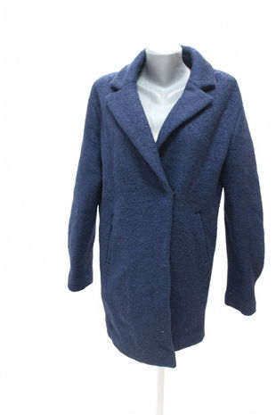 Dámsky kabát Promod, farba modrá, veľkosť 38