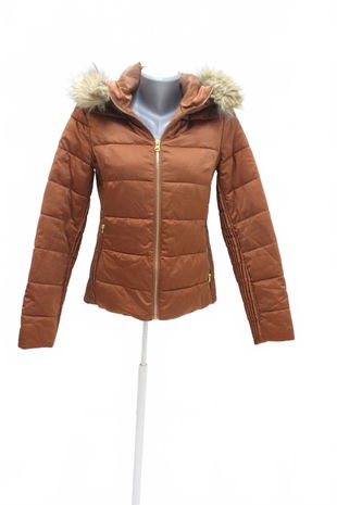 Dámska bunda Bodyflirt, farba hnedá, veľkosť 34