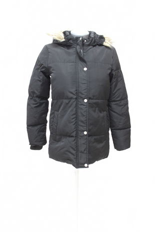 Dievčenská zimná bunda Primark, farba čierna, veľkosť 158