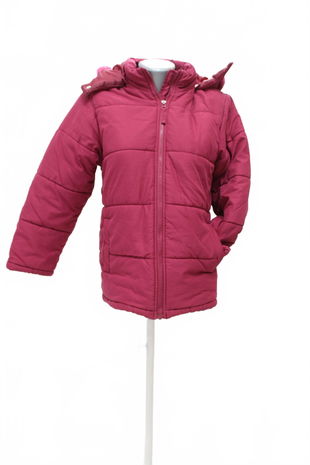 Dievčenská zimná bunda Genesis, farba bordó, veľkosť 158