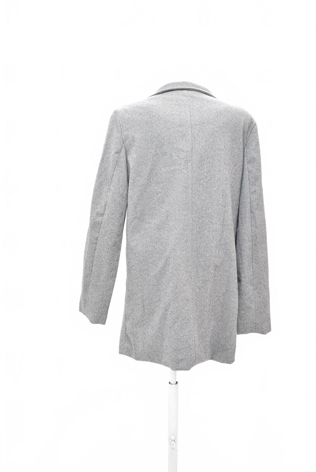 Dámsky kabát Shein, farba sivá, veľkosť 38