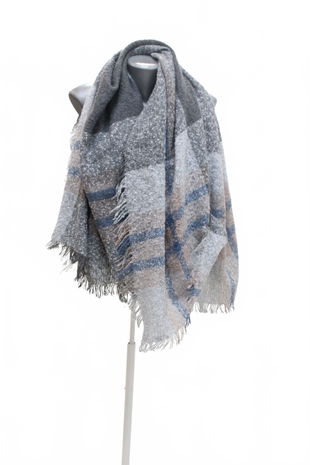 Dámská šála Genesis, barva vzorovaná