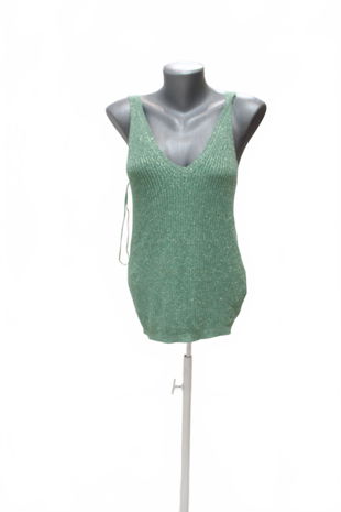 Dámský top Amisu, barva zelená, velikost XL