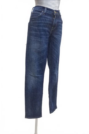 Dámske nohavice Lee, farba denim, veľkosť S