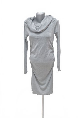Dámske šaty Sinsay, farba strieborná, veľkosť L