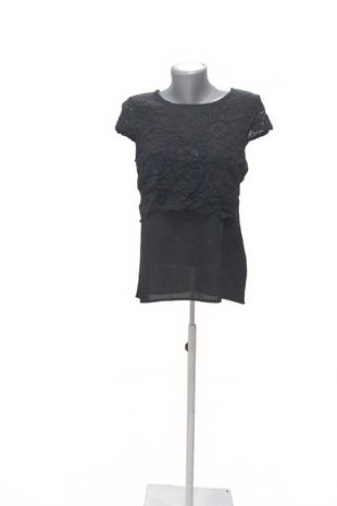 Dámske tričko Vila bez potlače, farba čierna, veľkosť 36