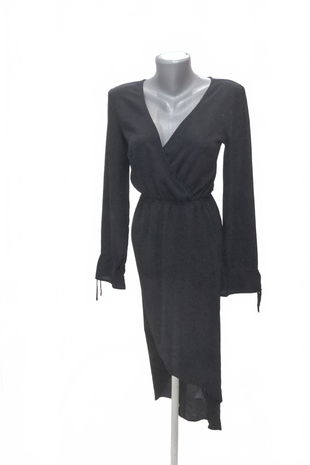 Dámske šaty Divided, farba čierna, veľkosť 34