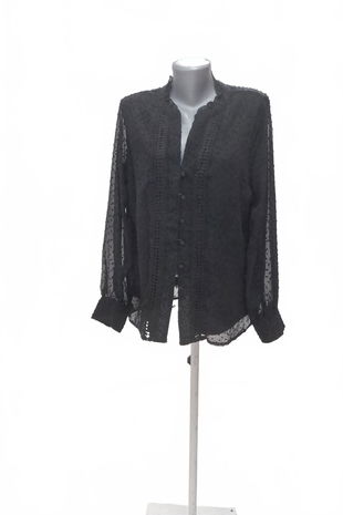 Dámska blúzka Jean Pascale, farba čierna, veľkosť 44