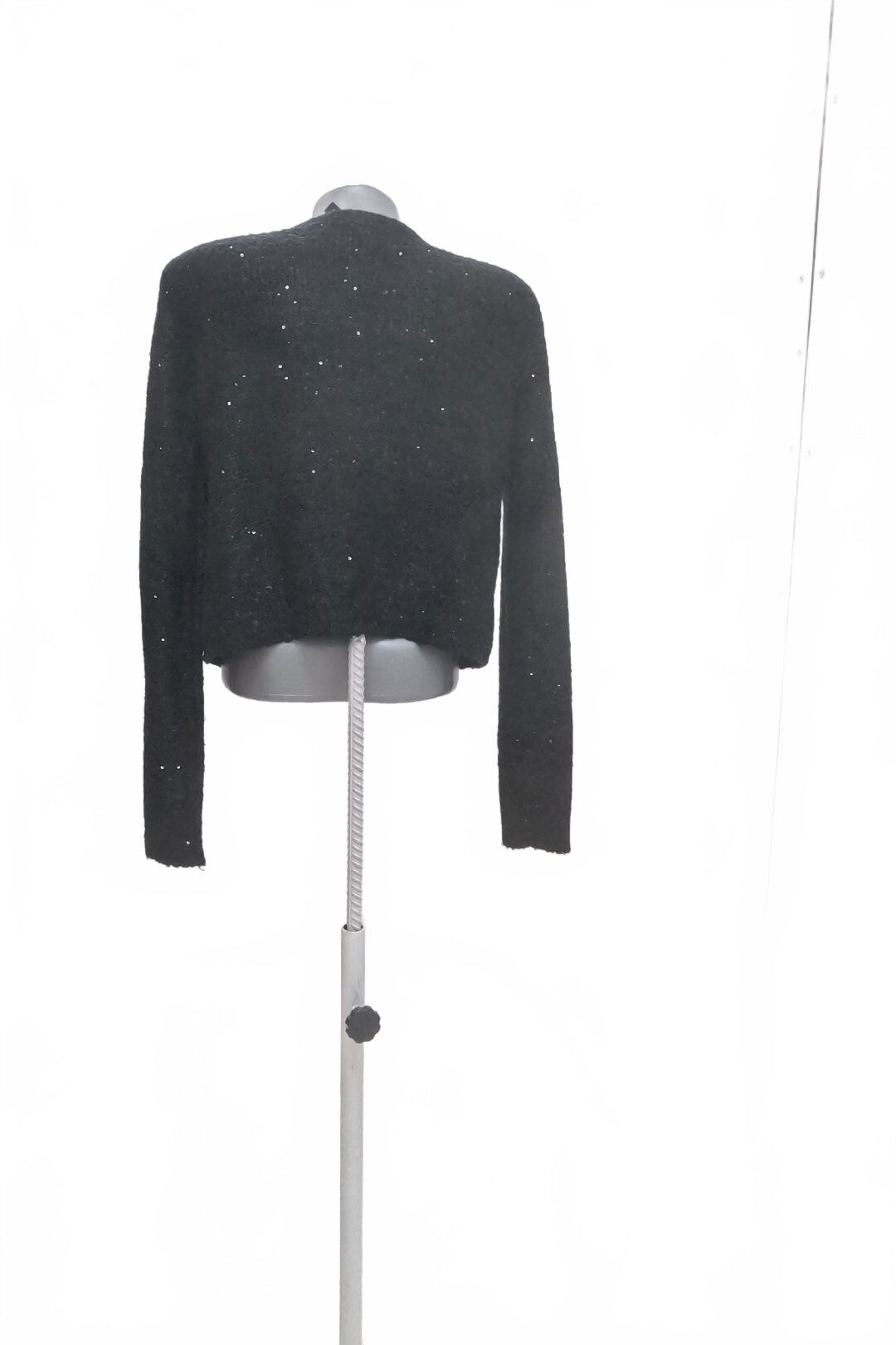 Dámsky sveter Flame, farba čierna, veľkosť M