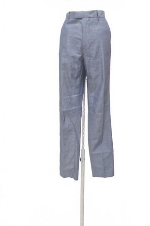 Pánske nohavice H&M, farba modrá, veľkosť 46