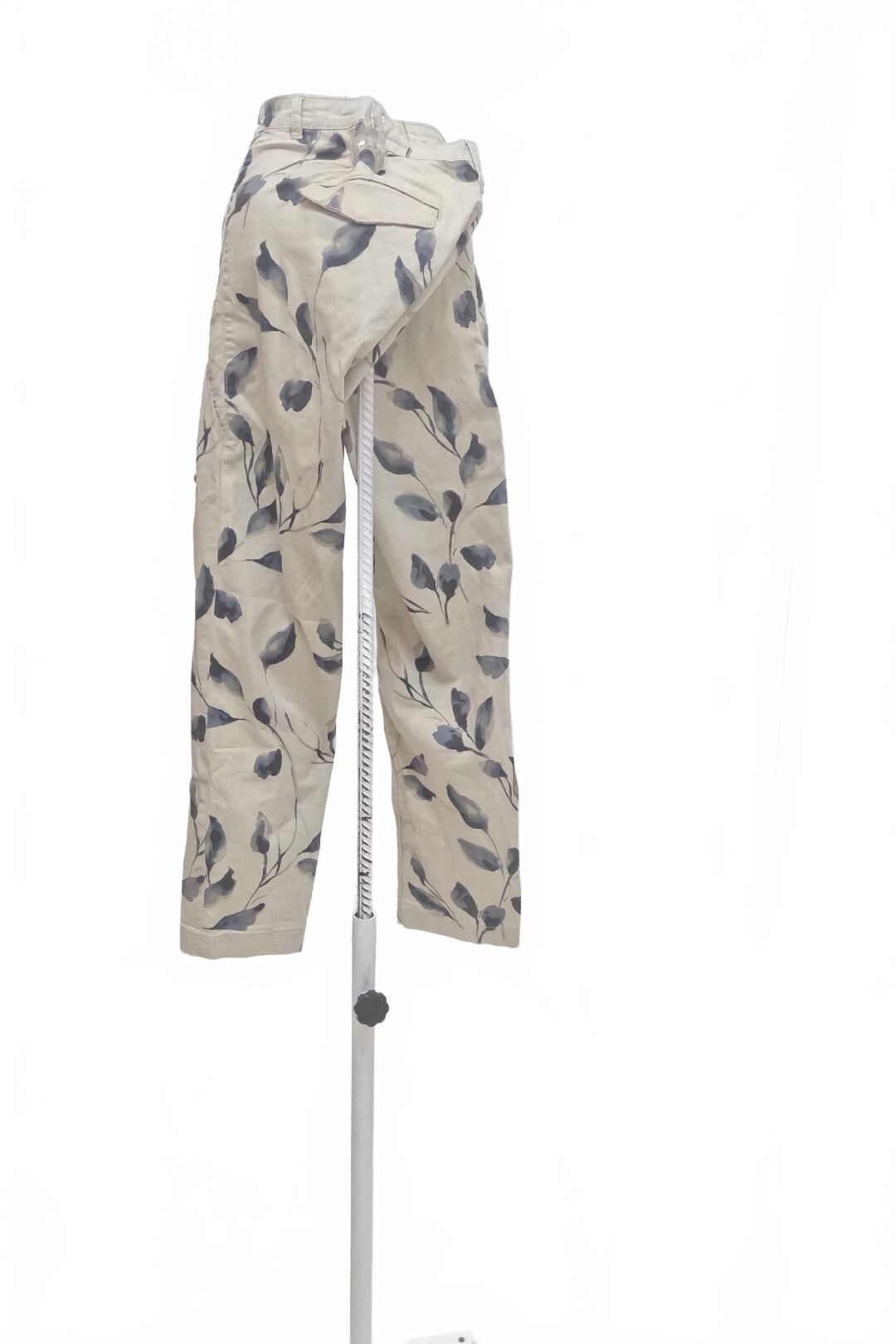 Dámské kalhoty Lindex, barva květovaná, velikost 46