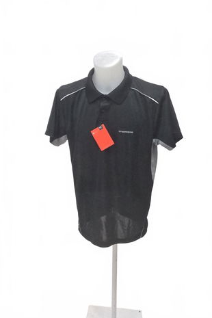 Pánske tričko Genesis bez potlače, farba čierna, veľkosť L