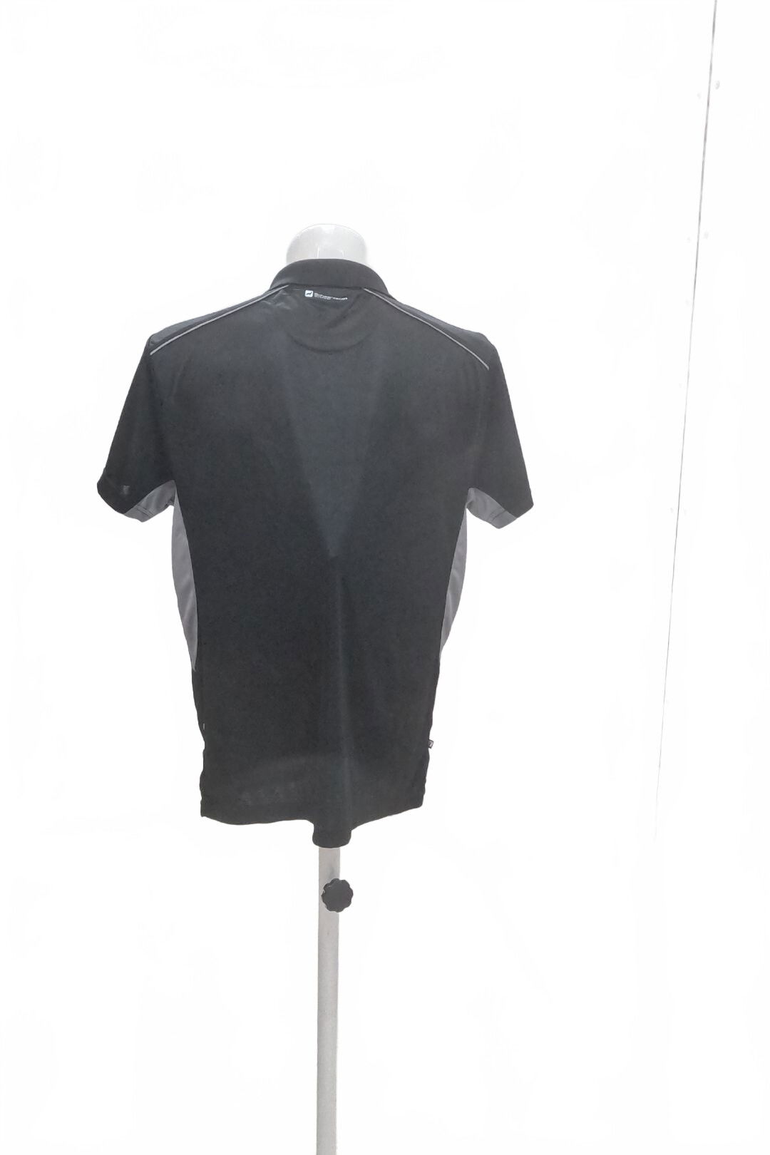 Pánske tričko Genesis bez potlače, farba čierna, veľkosť L