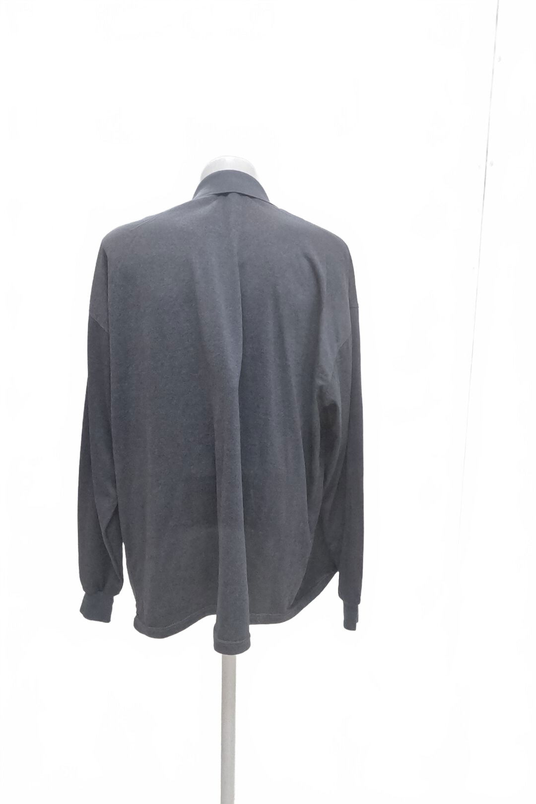 Pánské tričko Genesis bez potisku, barva šedá, velikost 6XL