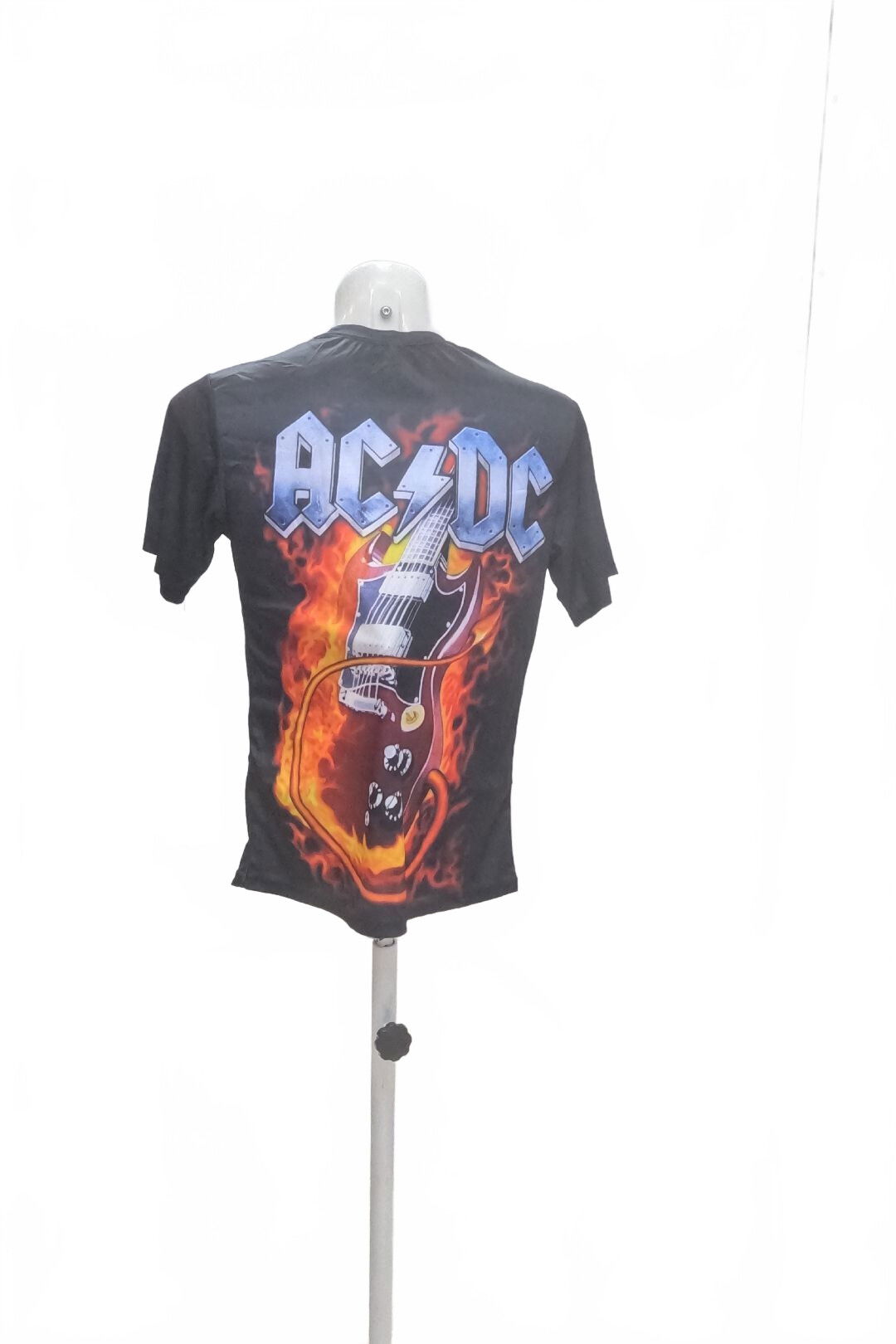 Pánské tričko Genesis s potiskem, barva černá, velikost M