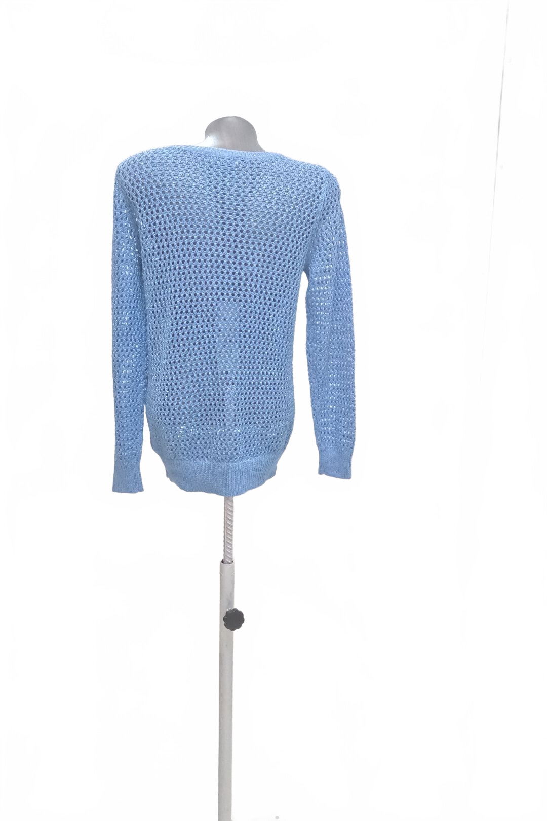 Dievčenský sveter H&M, farba modrá, veľkosť 170