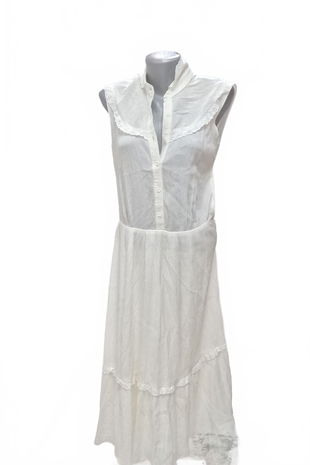 Dámske šaty H&M, farba biela, veľkosť M