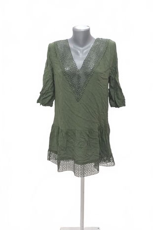 Dámske šaty Genesis, farba zelená, veľkosť M