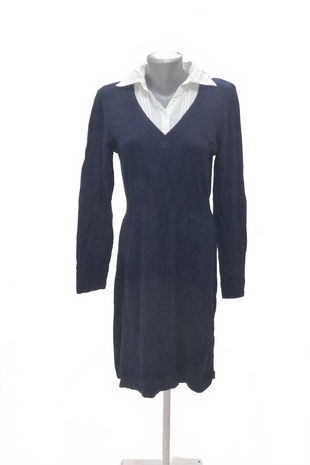 Dámske šaty Biaggini, farba modrá, veľkosť 44