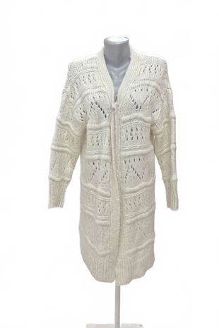 Dámsky sveter Reserved, farba biela, veľkosť S