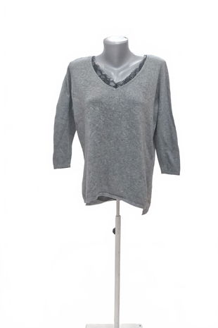 Dámsky sveter Mohito, farba sivá, veľkosť S