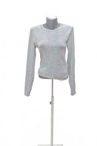 Dámské tričko Fbsister bez potisku, barva šedá, velikost XL