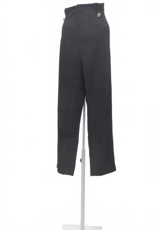 Dámské kalhoty Sinsay, barva černá, velikost XL