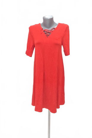 Dámske šaty F&F, farba červená, veľkosť 36