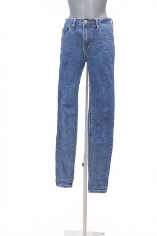 Dámske nohavice Shein, farba denim, veľkosť XS