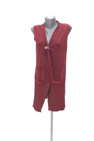 Dámska vesta Genesis, farba bordó, veľkosť S