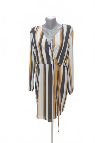 Dámske šaty Genesis, farba pruhovaná, veľkosť 46