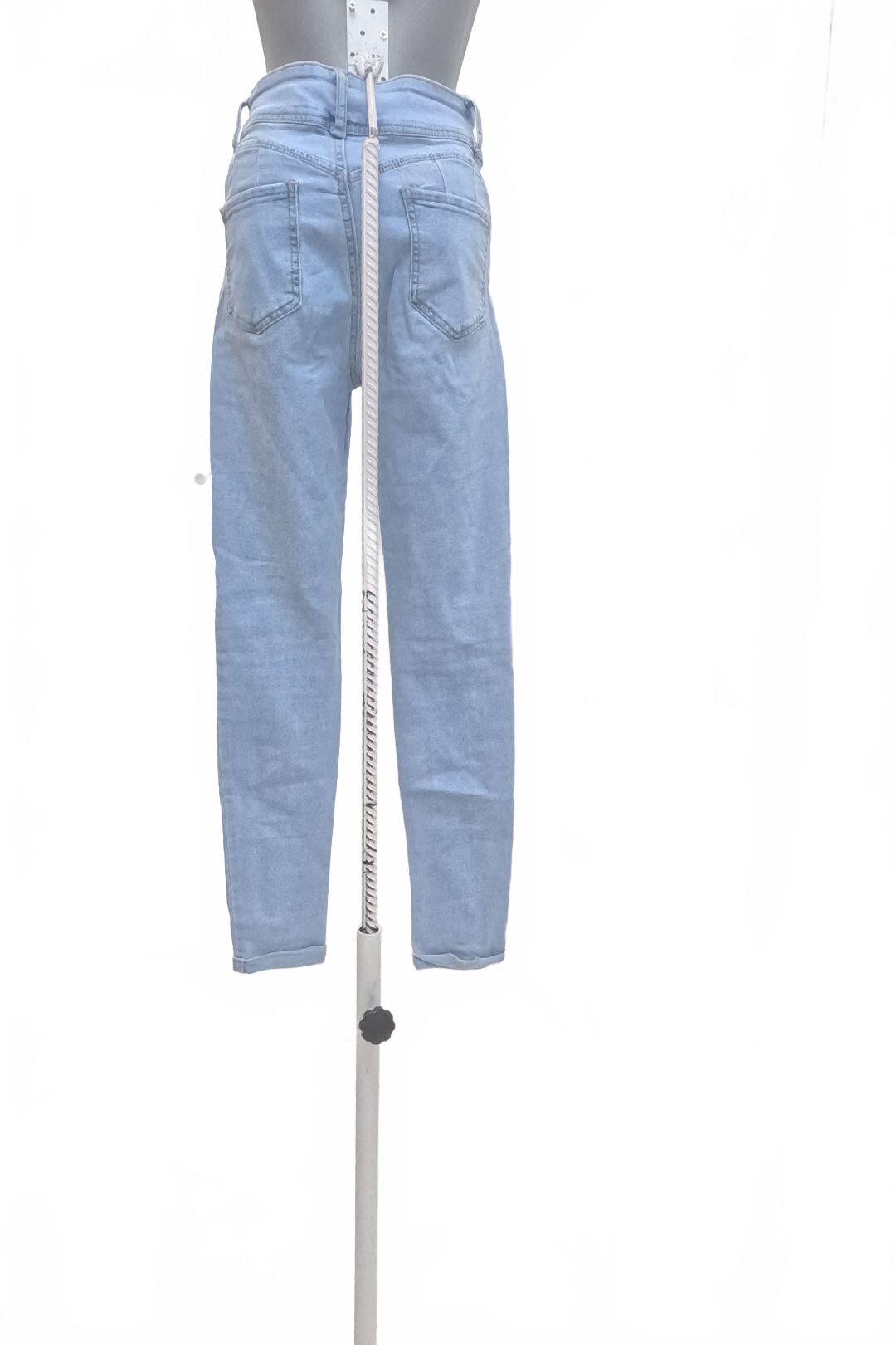 Dámske nohavice Shein, farba denim, veľkosť 36