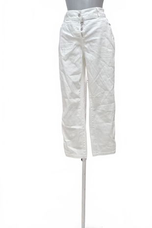 Dámske nohavice Gina Benotti, farba biela, veľkosť 38