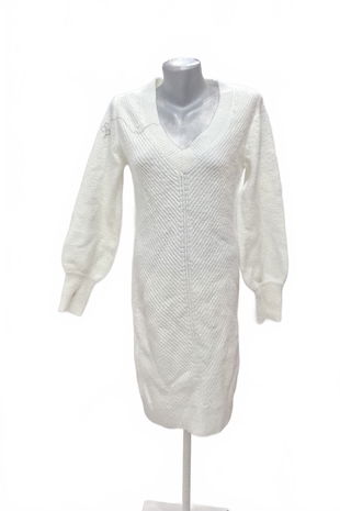 Dámske šaty Bodyflirt, farba biela, veľkosť S