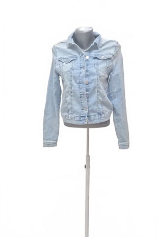 Dievčenská bunda H&M, farba denim, veľkosť 164