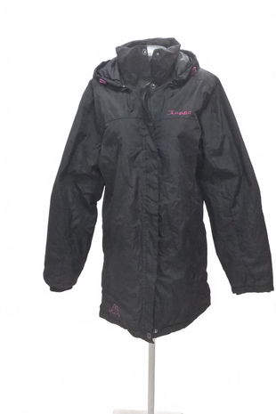 Dámska bunda Kappa, farba čierna, veľkosť L