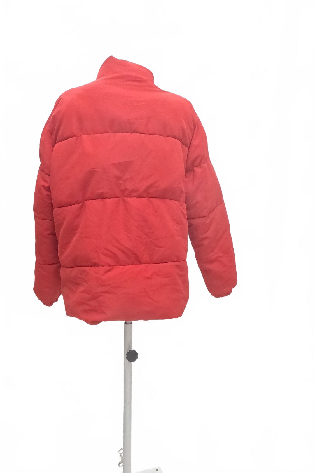 Pánská zimní bunda Pull&Bear, barva červená, velikost L