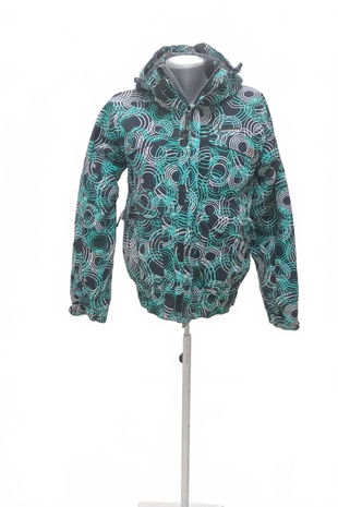 Dámska zimná bunda Horsefeather, farba vzorovaná, veľkosť S