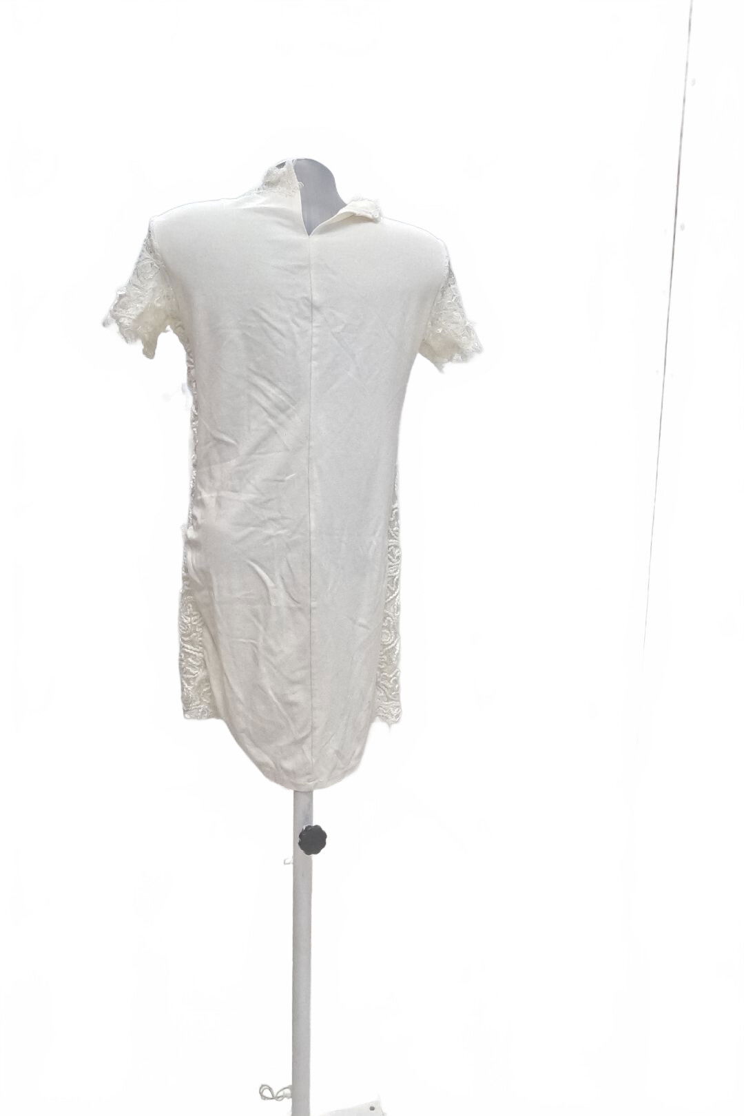 Dámske šaty Zara, farba biela, veľkosť S