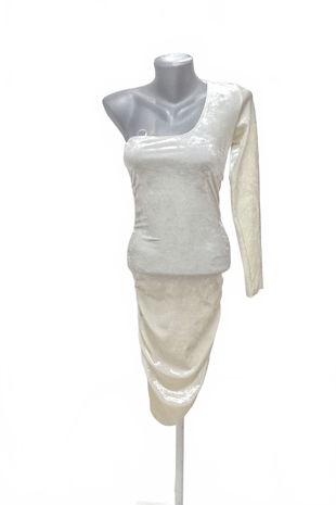 Dámske šaty Genesis, farba biela, veľkosť S