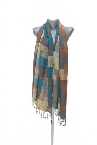 Dámský šátek Genesis, barva vzorovaná