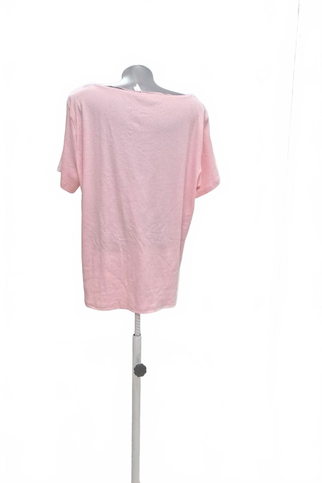 Dámské tričko Ever.me bez potisku, barva růžová, velikost 2XL